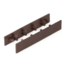 Krytka G21 pre WPC dosky, plastová, Indický Teak