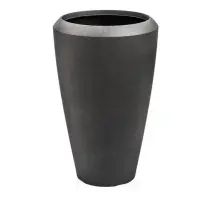 Kvetináč G21 Coal Oval 44,3 x 44,3 x 69,8