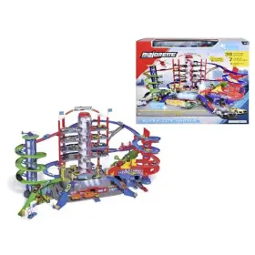 Garáž Majorette Super City + 6 autíčok a vlak