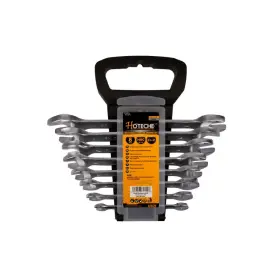 Sada plochých kľúčov v plastovom držiaku 8 ks - HT191008