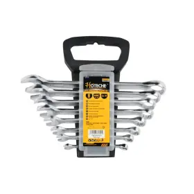 Sada očkoplochých kľúčov 8 ks v plastovom držiaku - HT191010