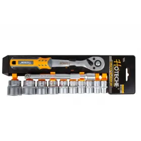 Gola sada 3/8" s nástrčnými kľúčmi, 12 dielov - HT201801