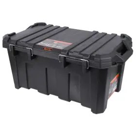 Plastový úložný box s vekom, 850 x 490 x 390 mm, 85 l - TC320506