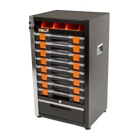 Kovová skrinka s organizérmi na drobný materiál - TC320056