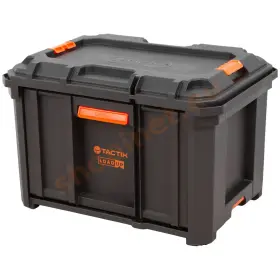 Vodotesný plastový box na náradie Tactix LOAD UP, 1 zásuvka - TC320421