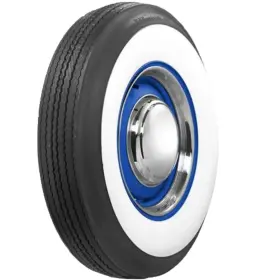 7.10-15 94P TL Bf Goodrich 4PR Silvertown Whitwall 100mm (3 7/8")