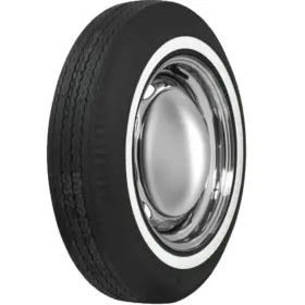 5.60-15 TL Firestone 4PR Deluxe Champion Whitewall 25 mm (1")