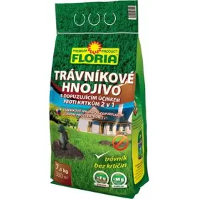 Hnojivo Agro Floria trávnikové s odpudzujúcim účinkom proti krtkom 7.5 kg