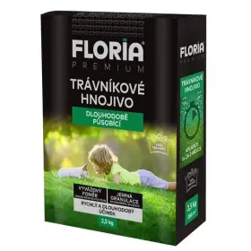 Hnojivo Agro FLORIA trávnikové dlhodobo pôsobiace 2,5 kg