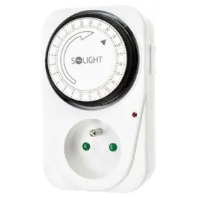 Spínacie hodiny Solight DT01 časový spínač, 24 h., 1 režim