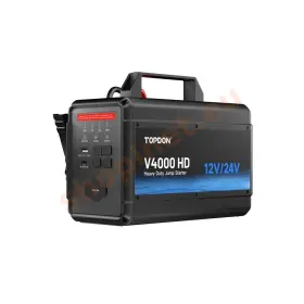 TOPDON Car Jump Starter V4000 HD pre 12V a 24V vozidlá