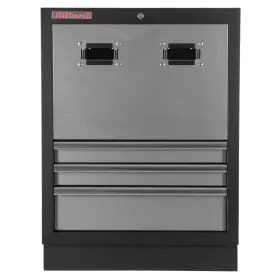 Celokovová dielenská skrinka PROFI na navijaky, 3 zásuvky - TGC1303A