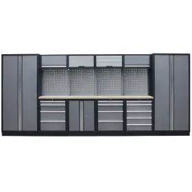 Kvalitný PROFI dielenský nábytok - 4535 x 2000 x 495 mm - TGS1300A1