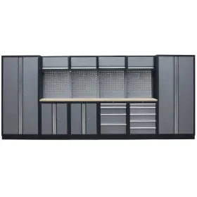 Kvalitný PROFI dielenský nábytok - 4535 x 2000 x 495 mm - TGS1300AA2