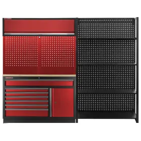Dielenská zostava PROFI RED so širokým regálom - RTGC1371RBAL2