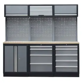 Zostava 6-tich ks PROFI dielenského nábytku 2040 x 495 x 2000 mm - TGS1300BF