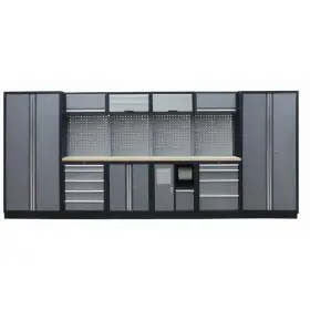 Kvalitný PROFI dielenský nábytok - 4535 x 2000 x 495 mm - TGS1301AD