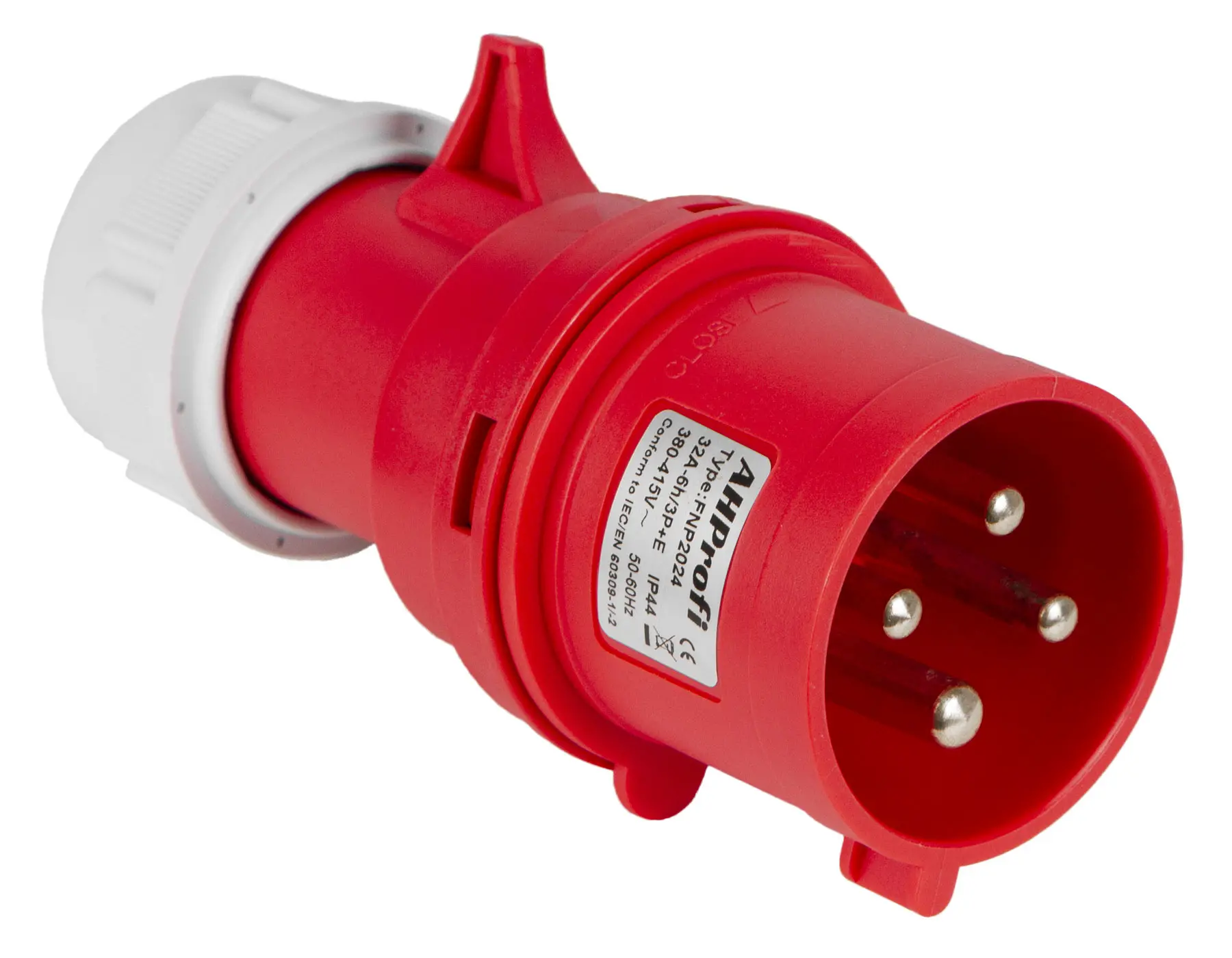 Priemyselná vidlica 4P, 400 V, 32 A - FNP2024