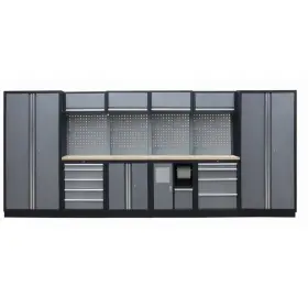 Kvalitný PROFI dielenský nábytok - 4535 x 2000 x 495 mm - TGS1301AE