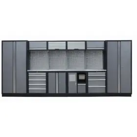 Kvalitný PROFI dielenský nábytok - 4535 x 2000 x 495 mm - TGS1301AM