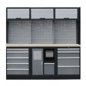 Zostava 6-tich ks PROFI dielenského nábytku 2040 x 495 x 2000 mm - TGS1301RRRDD