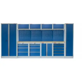 Kvalitný PROFI BLUE dielenský nábytok 4235 x 495 x 2000 mm - MTGS1300A5