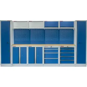 Kvalitný PROFI BLUE dielenský nábytok 3920 x 495 x 2000 mm - MTGS1300AA8