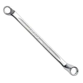 Obojstranný prstencový kľúč 6x7 mm vyhnutý 75 ° (očkový) - LIEKF0607