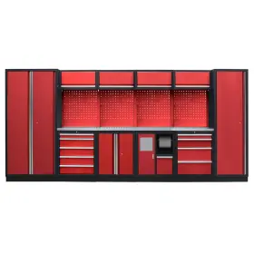 Kvalitný PROFI RED dielenský nábytok 4235 x 495 x 2000 mm - RTGS1300AG