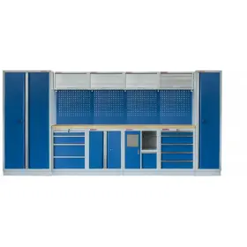 Kvalitný PROFI BLUE dielenský nábytok 4235 x 495 x 2000 mm - MTGS1301AJ