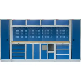 Kvalitný PROFI BLUE dielenský nábytok 3920 x 495 x 2000 mm - MTGS1301AR