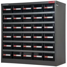 Kovový organizér dielenský s 30 zásuvkami pre náročné použitie - HD-530