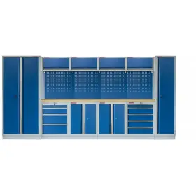 Kvalitný PROFI BLUE dielenský nábytok 4235 x 495 x 2000 mm - MTGS1300AA6