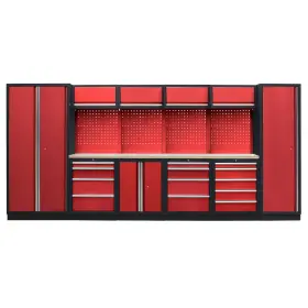 Kvalitný PROFI RED dielenský nábytok 4235 x 495 x 2000 mm - RTGS1300A5
