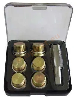 Sada na opravu závitov výpustných skrutiek - M14 x 1.25 - TJ3123