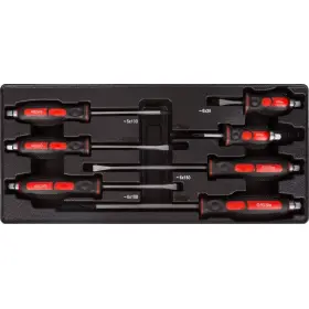 Sada skrutkovačov vo výplni do dielenského vozíka, 7dielov - AH100646