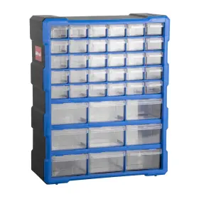 Plastový organizér / box na skrutky, 39 zásuviek - MW1502