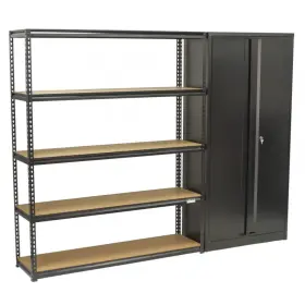 Regálový systém PREMIUM s dielenskou skriňou, 2 diely - AH1004