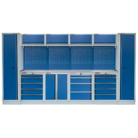 Kvalitný PROFI BLUE dielenský nábytok 3920 x 495 x 2000 mm - MTGS1300AV