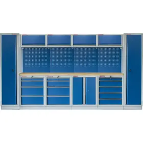 Kvalitný PROFI BLUE dielenský nábytok 3920 x 495 x 2000 mm - MTGS1300A8