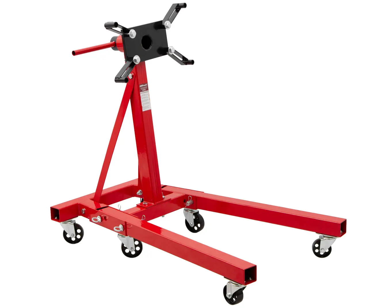 Stojan na motor polohovateľný pojazdný 900 kg - AH0009