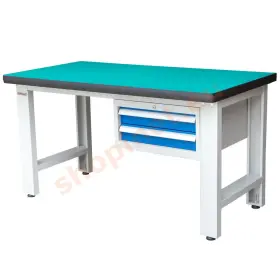 Dielenský pracovný stôl s 2 zásuvkami, AHProfi - AH20100