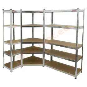 Regálový systém STANDARD, 3 diely - AH3039