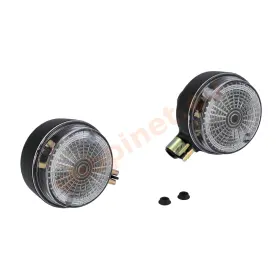 Blinker zadný MZ TS ETZ Simson S51 S50 s homologáciou E, 2 ks, biela farba