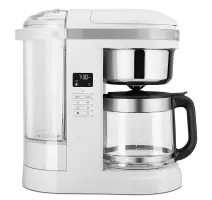 KitchenAid 5KCM1208EWH Semi -Automatic Coffee Stroj na odkvapkávaciu kávu 1,7 l