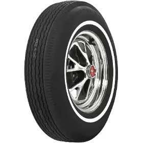 6.95-14 TL U.S. Royal Whitewall 20 mm (5/8")