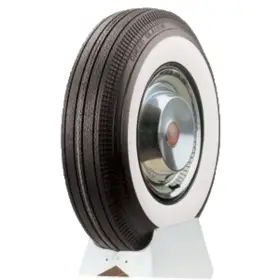8.00-15 100P TL Coker Classic 4PR Whitewall 65 mm (2 1/2")