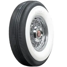 8.90-15 108P Firestone 6PR Deluxe Champion Whitewall 80 mm (3")