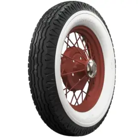 5.50-18 83P TT Firestone 4PR Deluxe Champion Whitewall 80mm (3 1/4")