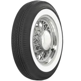7.50-14 95P TL Firestone 4PR Deluxe Champion Whitewall 60 mm